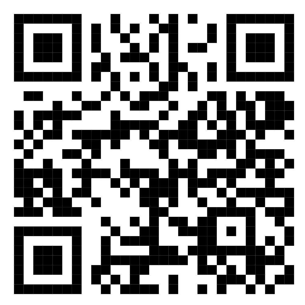 QR code for registration