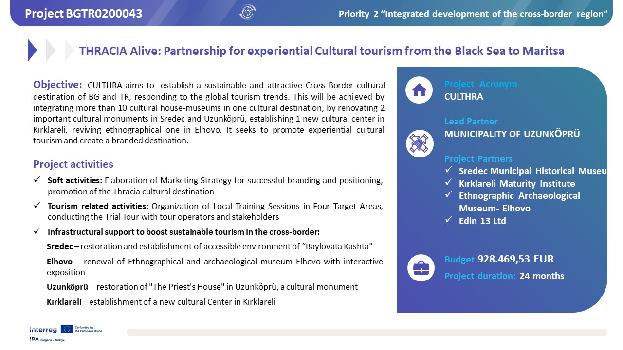 CULTHRA project overview
