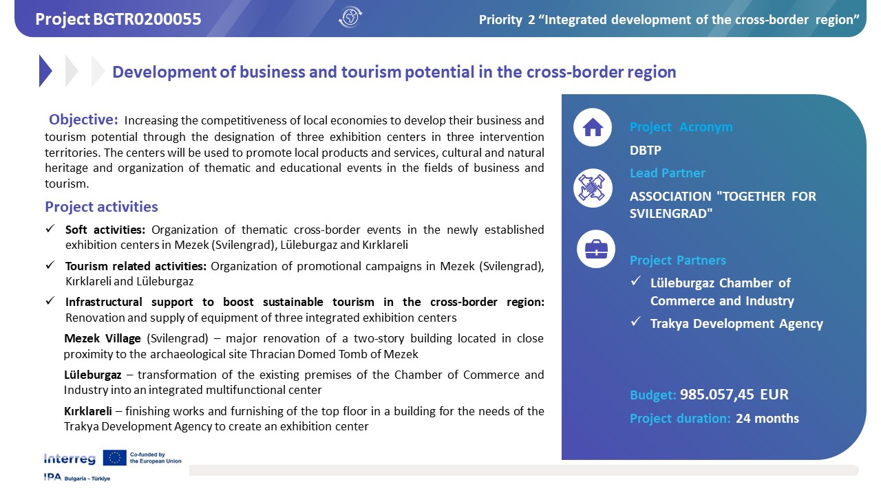 DBTP project overview
