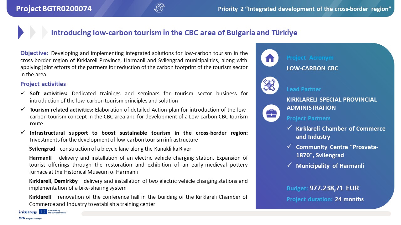 LOW-CARBON CBC project overview