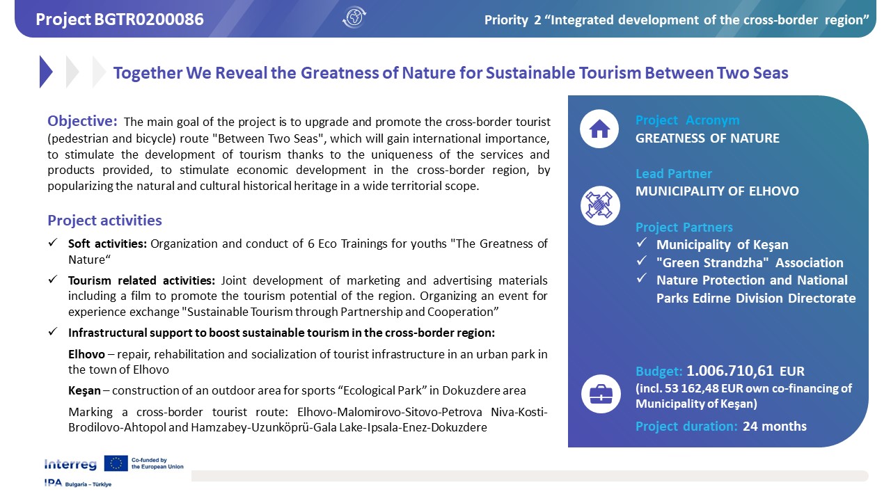 GREATNESS OF NATURE project overview