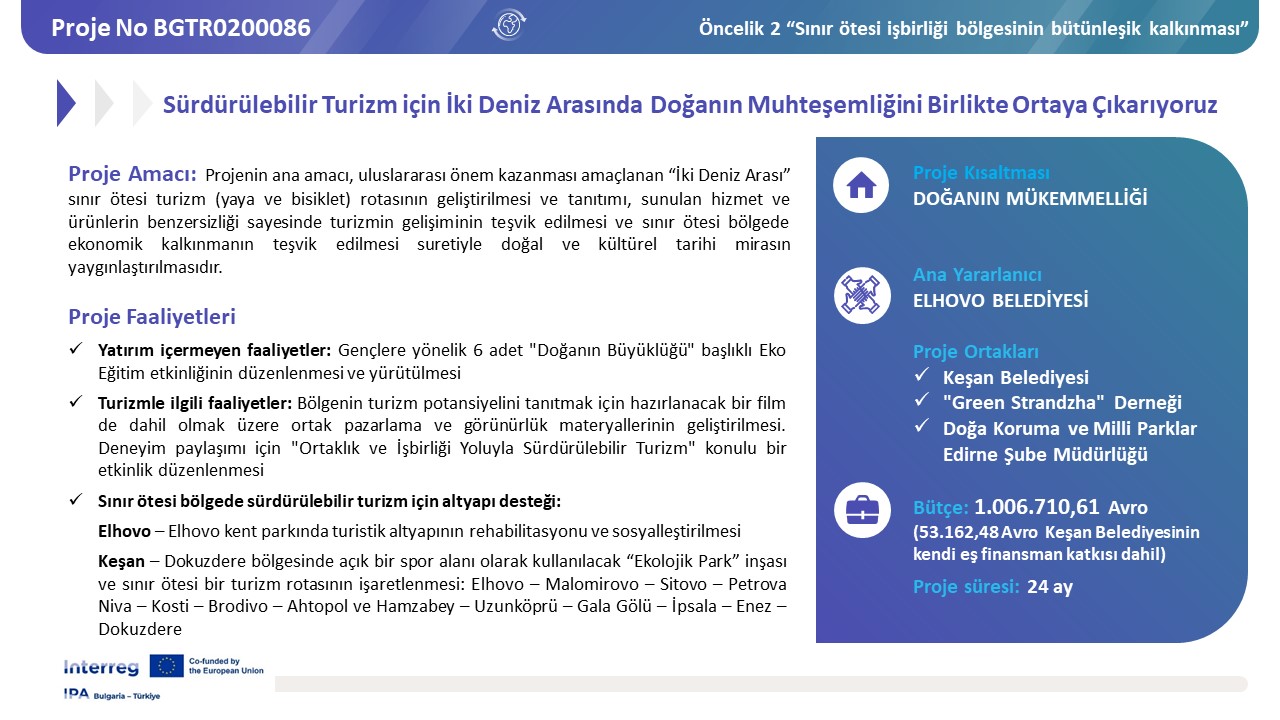 DOĞANIN MÜKEMMELLİĞİ projesine genel bakış