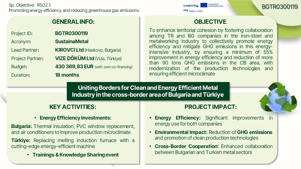 SustainaMetal project overview
