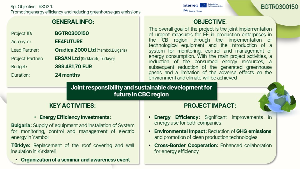 EE4FUTURE project overview