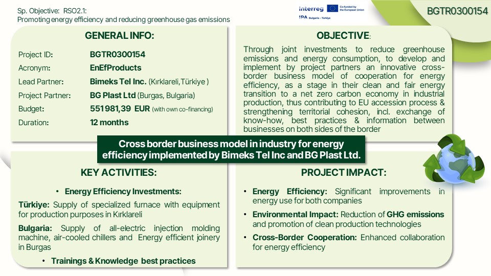 EnEfProducts project overview
